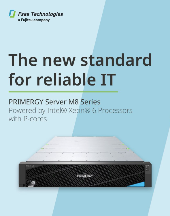 Fsas uued PRIMERGY Server M8 seeria serverid