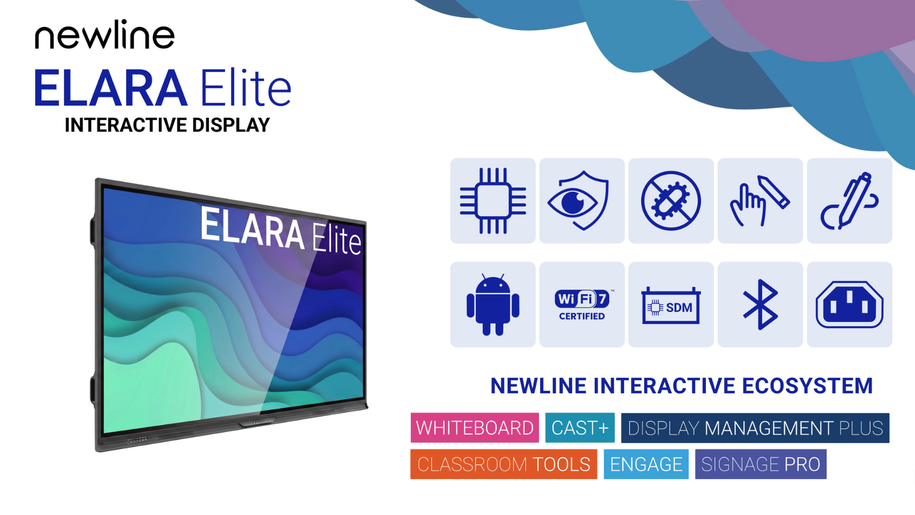 Newline Elara Elite interaktiivne ekraan